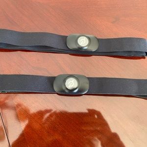 2 Peloton heart rate monitors